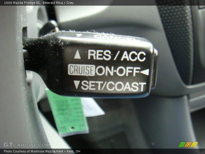 Emerald Mica / Gray 1999 Mazda Protege ES