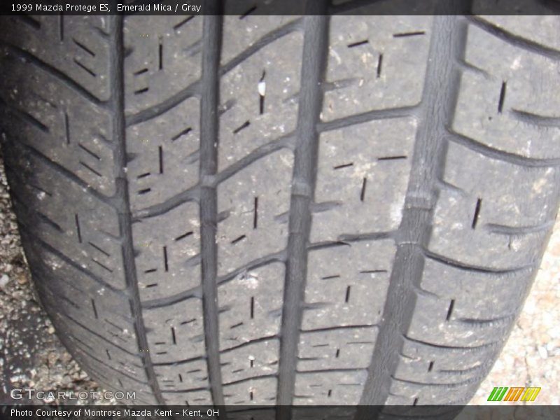 Emerald Mica / Gray 1999 Mazda Protege ES
