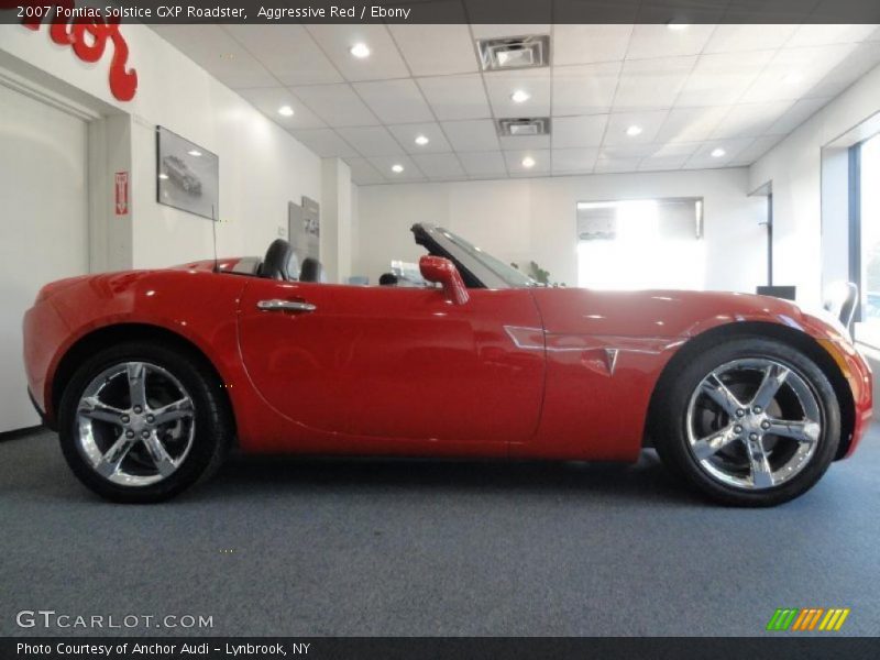 Aggressive Red / Ebony 2007 Pontiac Solstice GXP Roadster