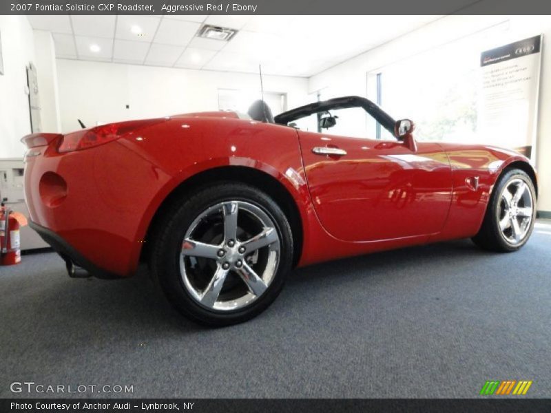 Aggressive Red / Ebony 2007 Pontiac Solstice GXP Roadster