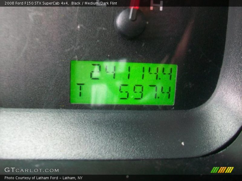 Black / Medium/Dark Flint 2008 Ford F150 STX SuperCab 4x4