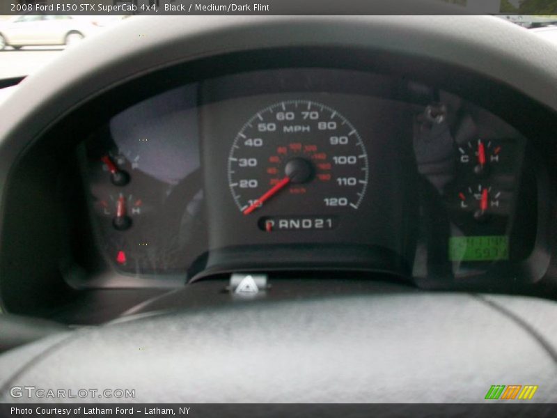 Black / Medium/Dark Flint 2008 Ford F150 STX SuperCab 4x4