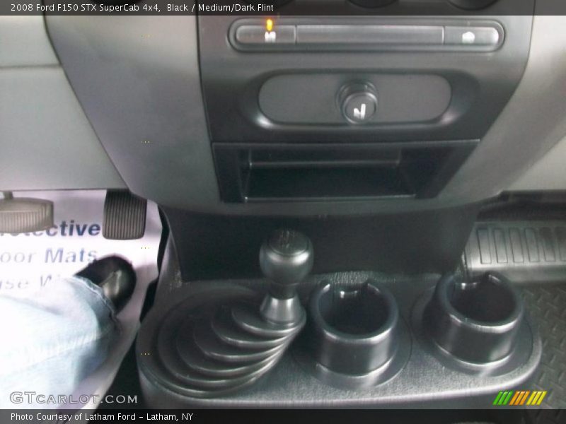 Black / Medium/Dark Flint 2008 Ford F150 STX SuperCab 4x4