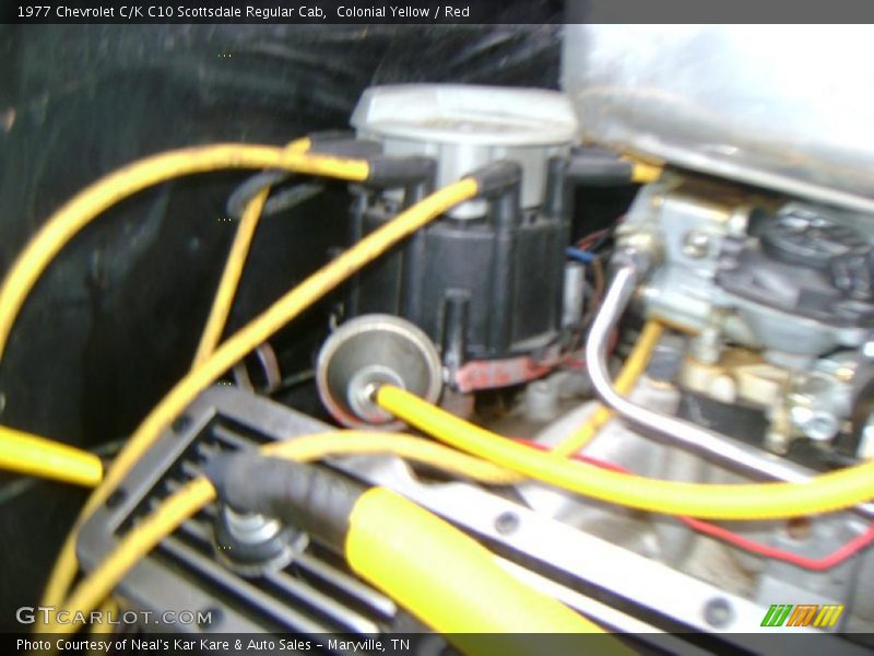 Colonial Yellow / Red 1977 Chevrolet C/K C10 Scottsdale Regular Cab