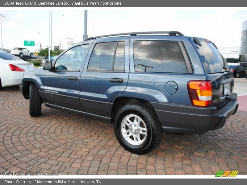 Steel Blue Pearl / Sandstone 2004 Jeep Grand Cherokee Laredo