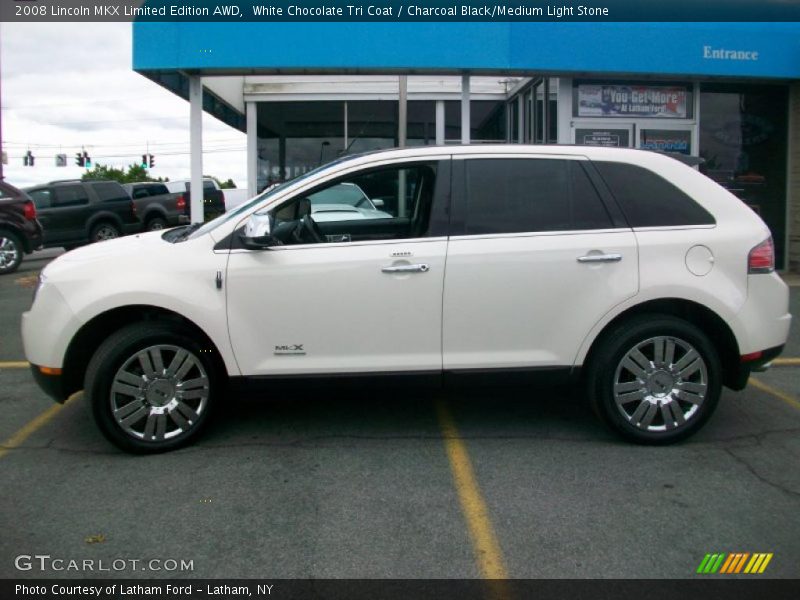 White Chocolate Tri Coat / Charcoal Black/Medium Light Stone 2008 Lincoln MKX Limited Edition AWD