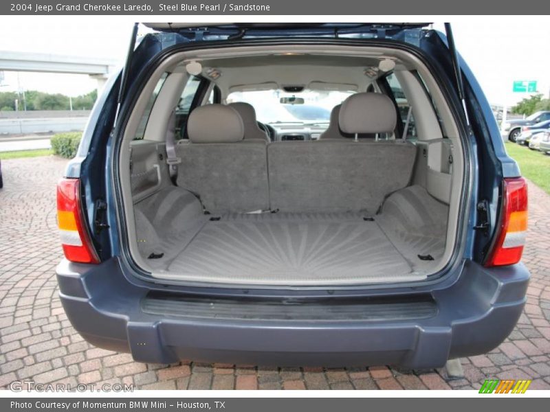 Steel Blue Pearl / Sandstone 2004 Jeep Grand Cherokee Laredo