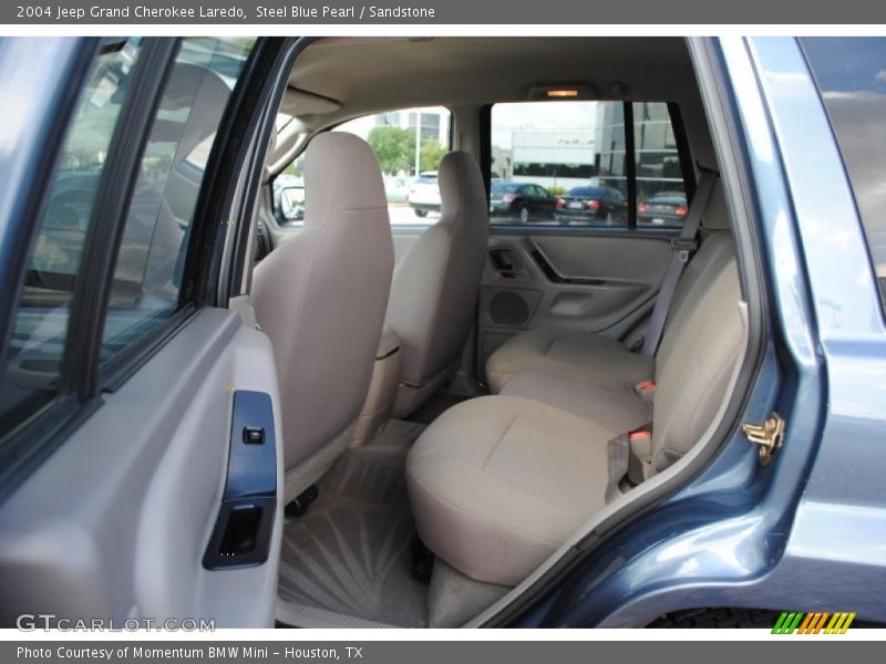 Steel Blue Pearl / Sandstone 2004 Jeep Grand Cherokee Laredo