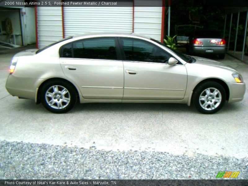 Polished Pewter Metallic / Charcoal 2006 Nissan Altima 2.5 S