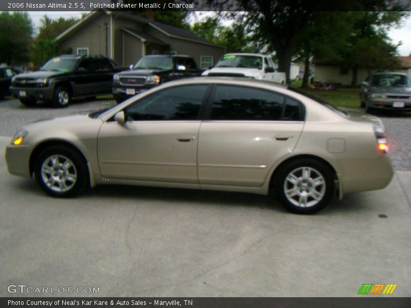 Polished Pewter Metallic / Charcoal 2006 Nissan Altima 2.5 S