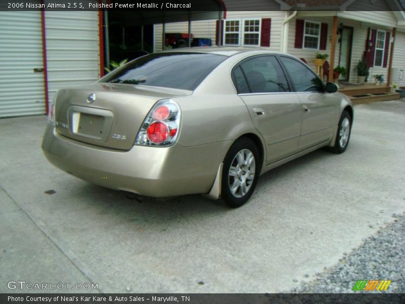 Polished Pewter Metallic / Charcoal 2006 Nissan Altima 2.5 S