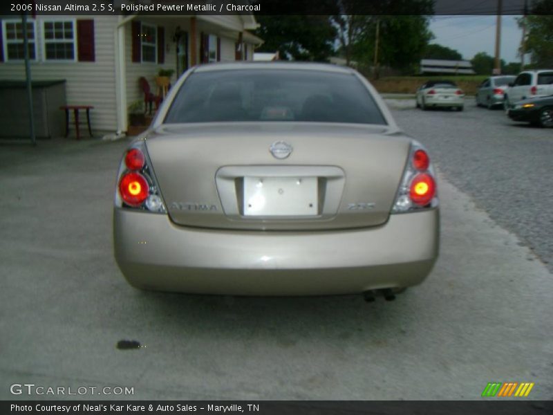 Polished Pewter Metallic / Charcoal 2006 Nissan Altima 2.5 S