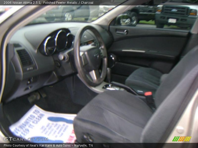 Polished Pewter Metallic / Charcoal 2006 Nissan Altima 2.5 S