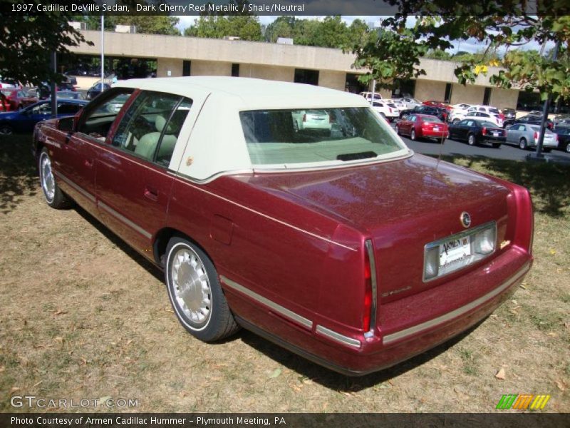 Dark Cherry Red Metallic / Shale/Neutral 1997 Cadillac DeVille Sedan