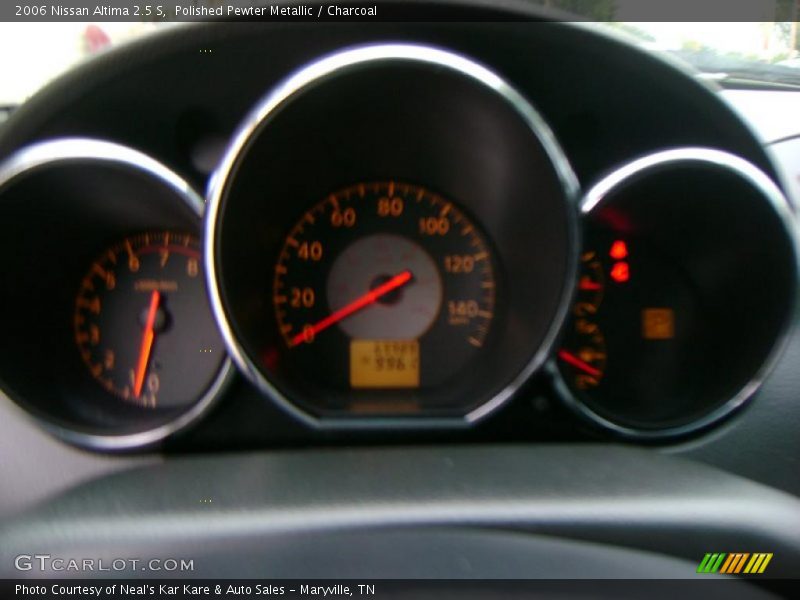Polished Pewter Metallic / Charcoal 2006 Nissan Altima 2.5 S