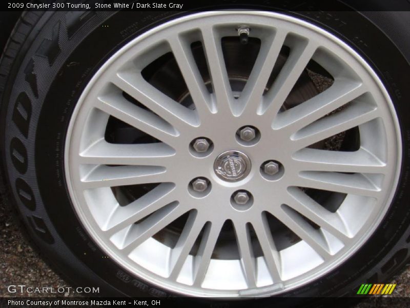 Stone White / Dark Slate Gray 2009 Chrysler 300 Touring