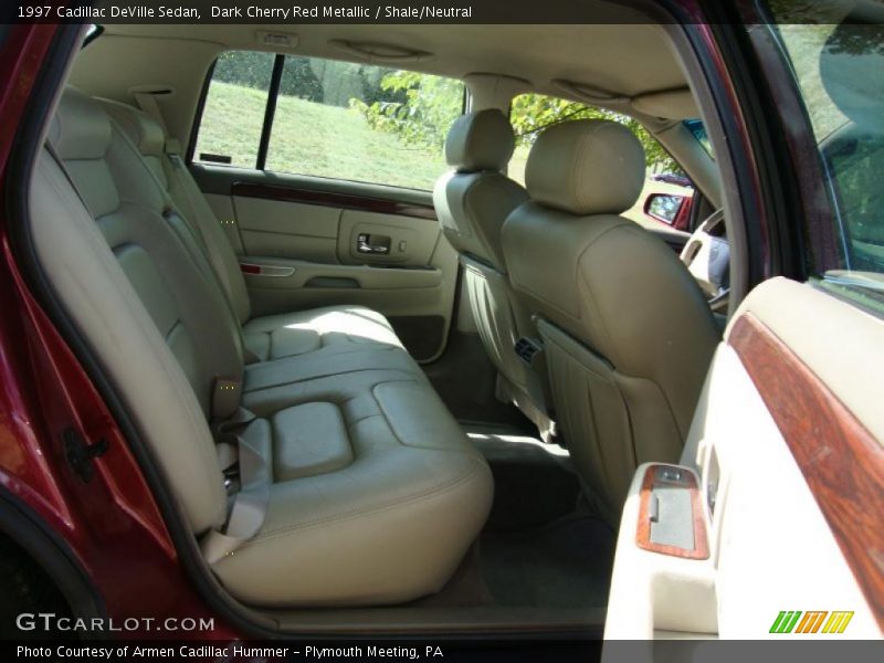 Dark Cherry Red Metallic / Shale/Neutral 1997 Cadillac DeVille Sedan