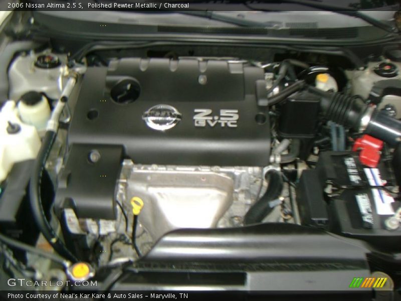 Polished Pewter Metallic / Charcoal 2006 Nissan Altima 2.5 S