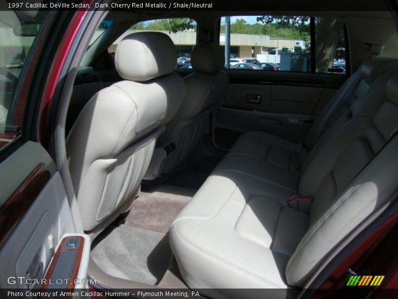 Dark Cherry Red Metallic / Shale/Neutral 1997 Cadillac DeVille Sedan