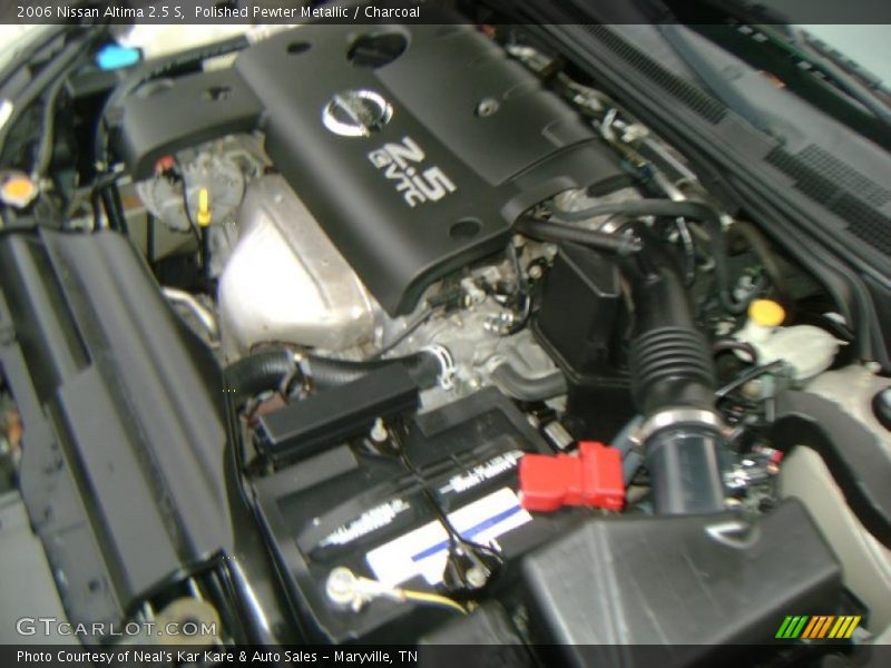 Polished Pewter Metallic / Charcoal 2006 Nissan Altima 2.5 S