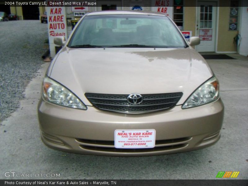 Desert Sand Mica / Taupe 2004 Toyota Camry LE