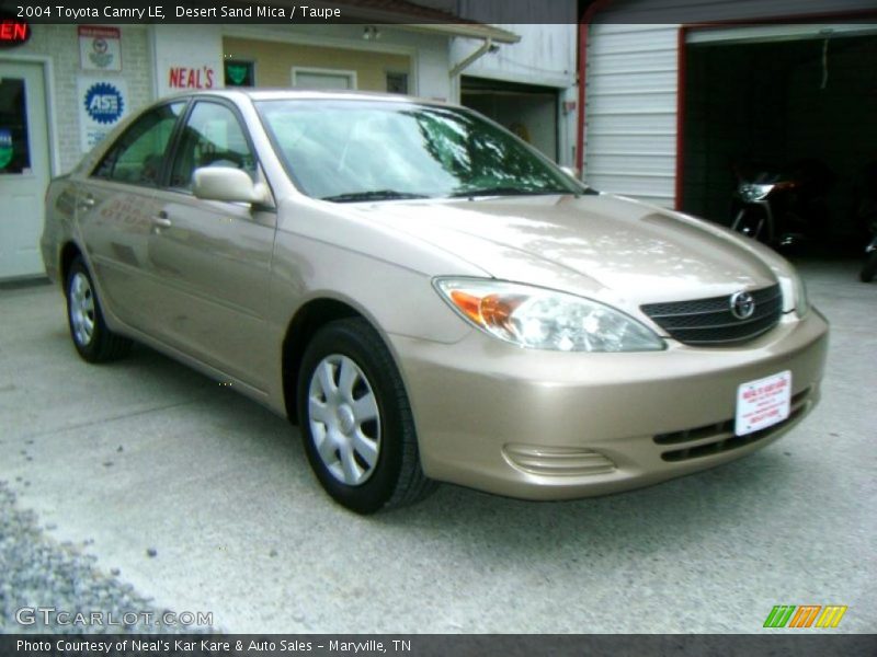 Desert Sand Mica / Taupe 2004 Toyota Camry LE