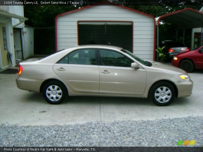 Desert Sand Mica / Taupe 2004 Toyota Camry LE