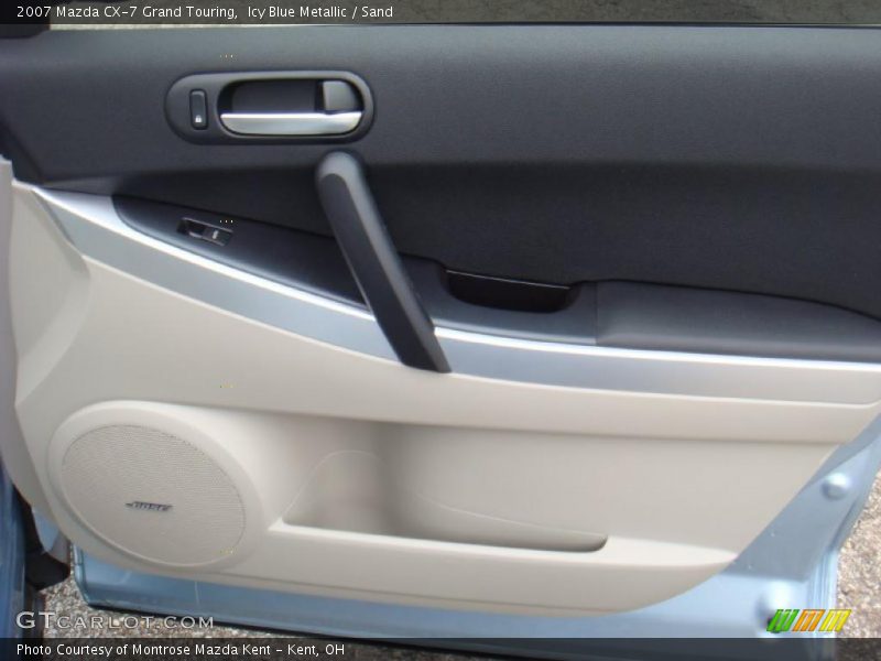 Icy Blue Metallic / Sand 2007 Mazda CX-7 Grand Touring