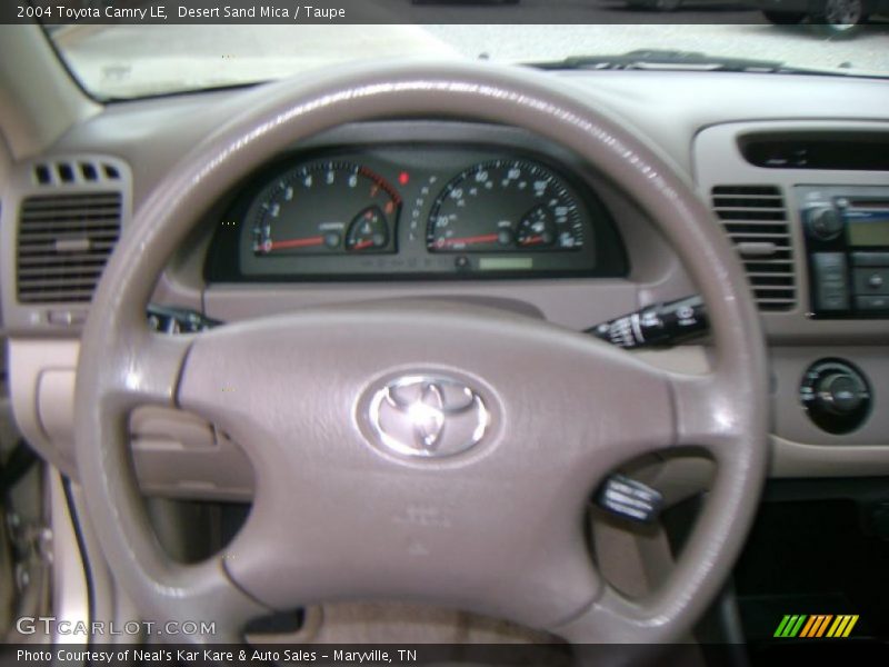 Desert Sand Mica / Taupe 2004 Toyota Camry LE