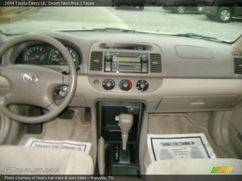 Desert Sand Mica / Taupe 2004 Toyota Camry LE