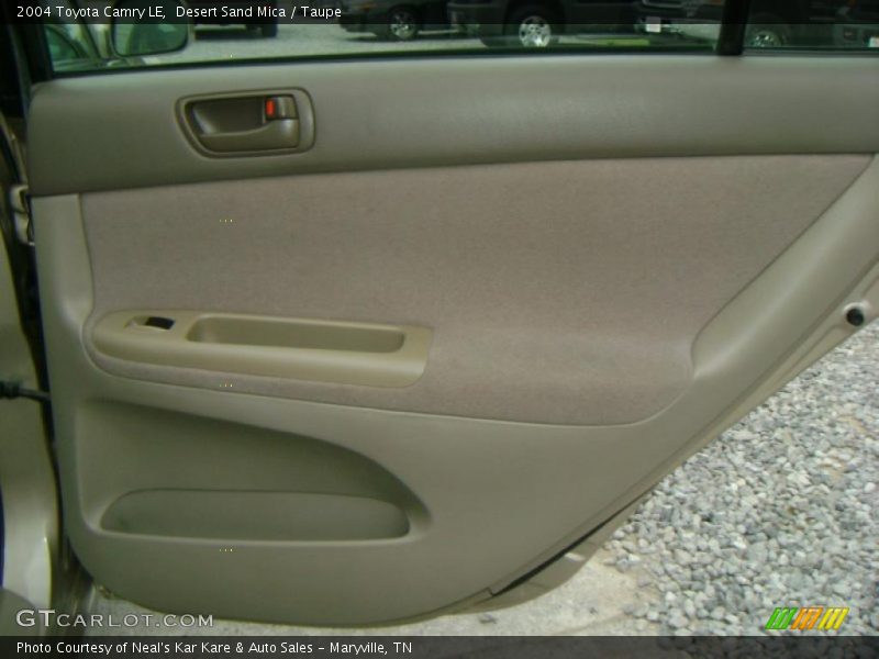 Desert Sand Mica / Taupe 2004 Toyota Camry LE