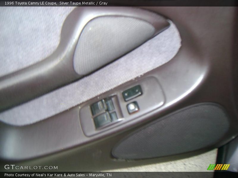 Silver Taupe Metallic / Gray 1996 Toyota Camry LE Coupe