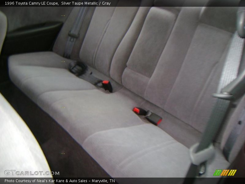 Silver Taupe Metallic / Gray 1996 Toyota Camry LE Coupe