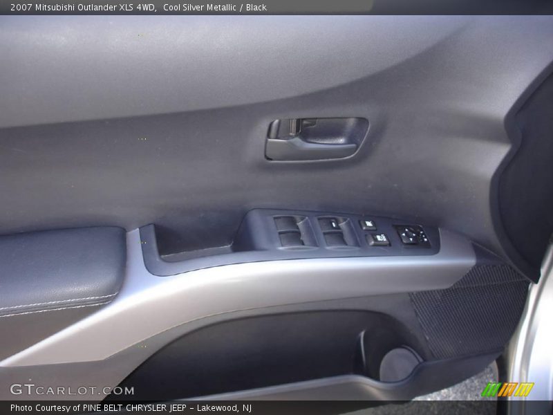 Cool Silver Metallic / Black 2007 Mitsubishi Outlander XLS 4WD