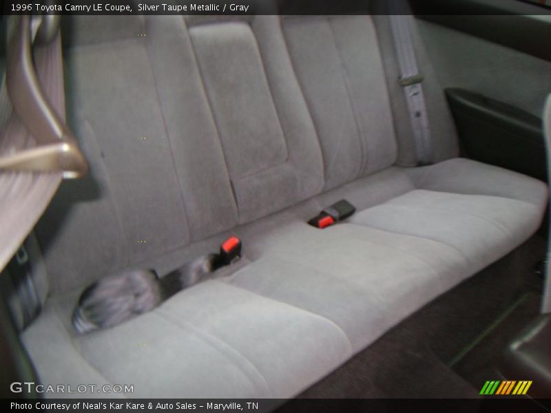 Silver Taupe Metallic / Gray 1996 Toyota Camry LE Coupe