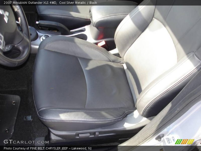 Cool Silver Metallic / Black 2007 Mitsubishi Outlander XLS 4WD