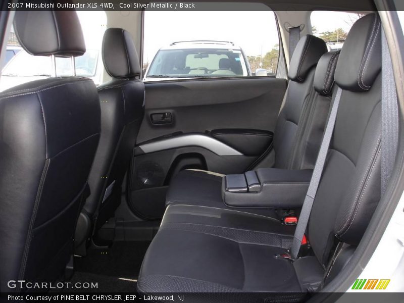 Cool Silver Metallic / Black 2007 Mitsubishi Outlander XLS 4WD