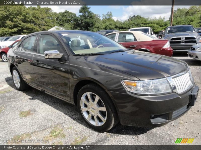 Charcoal Beige Metallic / Sand 2006 Lincoln Zephyr