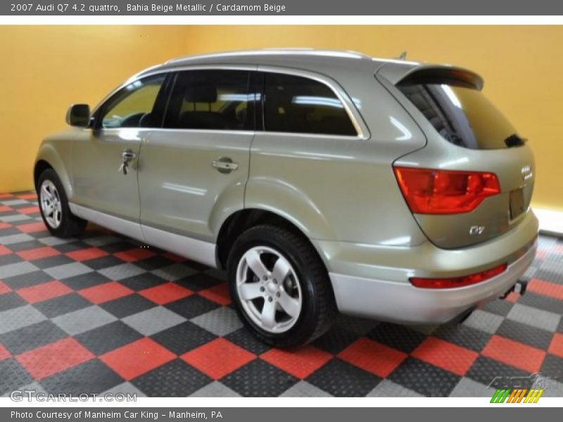 Bahia Beige Metallic / Cardamom Beige 2007 Audi Q7 4.2 quattro