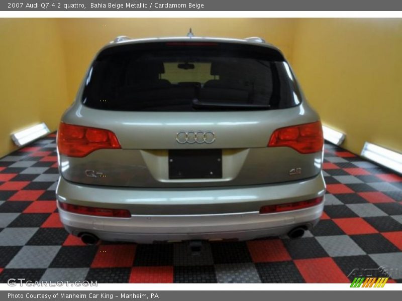 Bahia Beige Metallic / Cardamom Beige 2007 Audi Q7 4.2 quattro