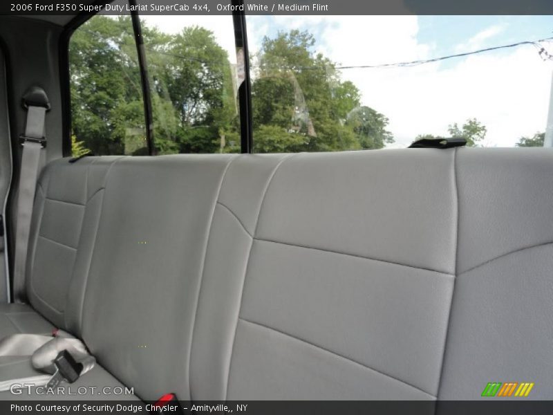 Oxford White / Medium Flint 2006 Ford F350 Super Duty Lariat SuperCab 4x4