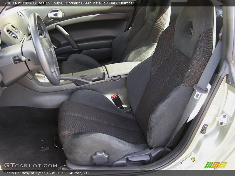 Optimist Green Metallic / Dark Charcoal 2008 Mitsubishi Eclipse GS Coupe