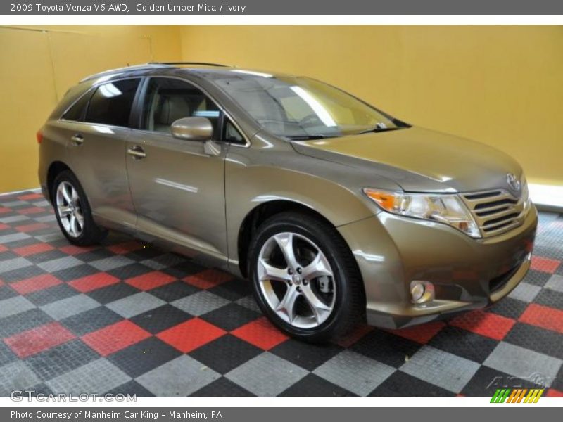 Golden Umber Mica / Ivory 2009 Toyota Venza V6 AWD