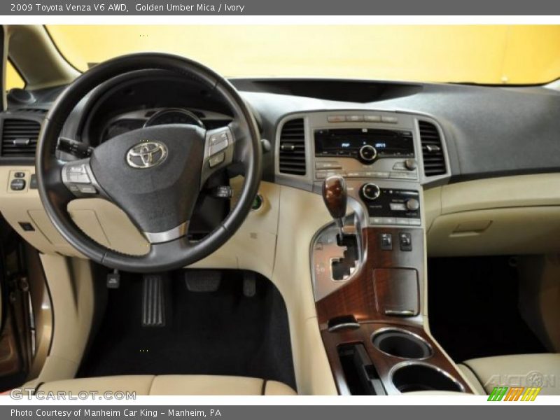 Golden Umber Mica / Ivory 2009 Toyota Venza V6 AWD