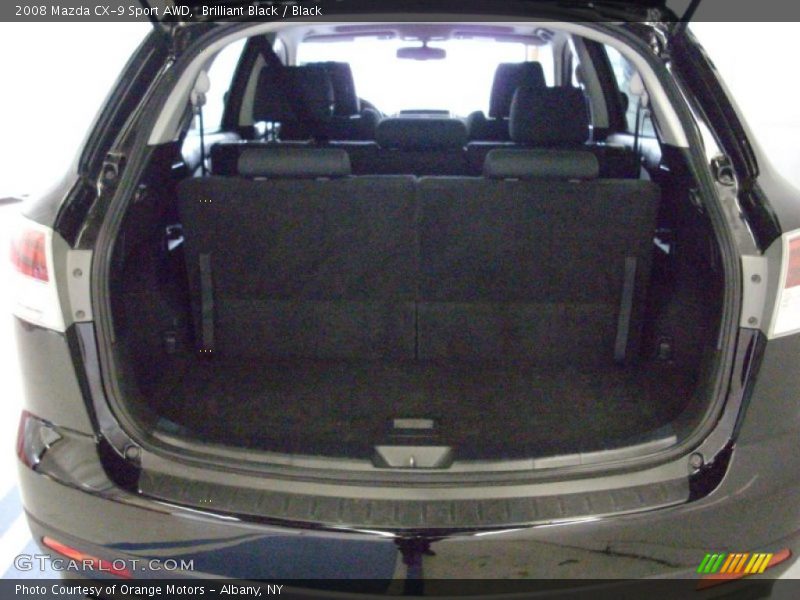 Brilliant Black / Black 2008 Mazda CX-9 Sport AWD