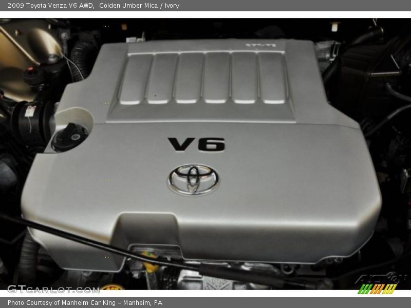 Golden Umber Mica / Ivory 2009 Toyota Venza V6 AWD