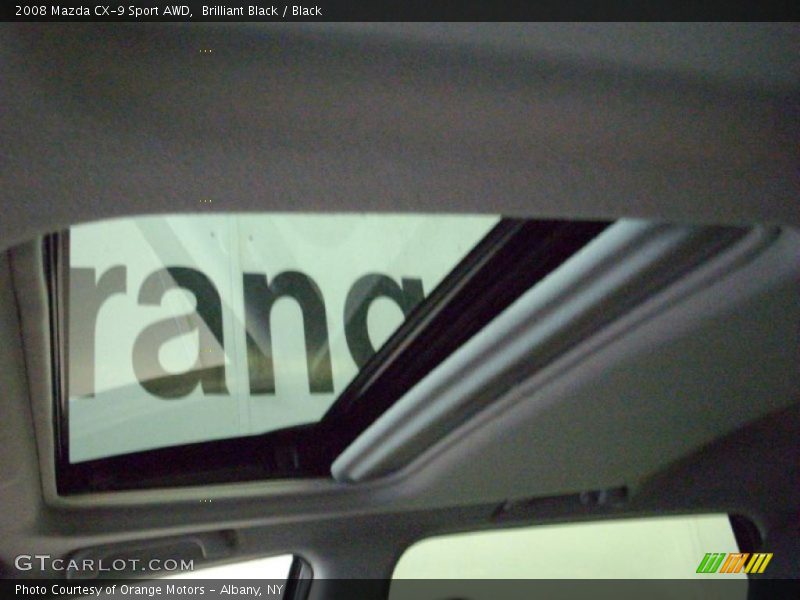 Brilliant Black / Black 2008 Mazda CX-9 Sport AWD