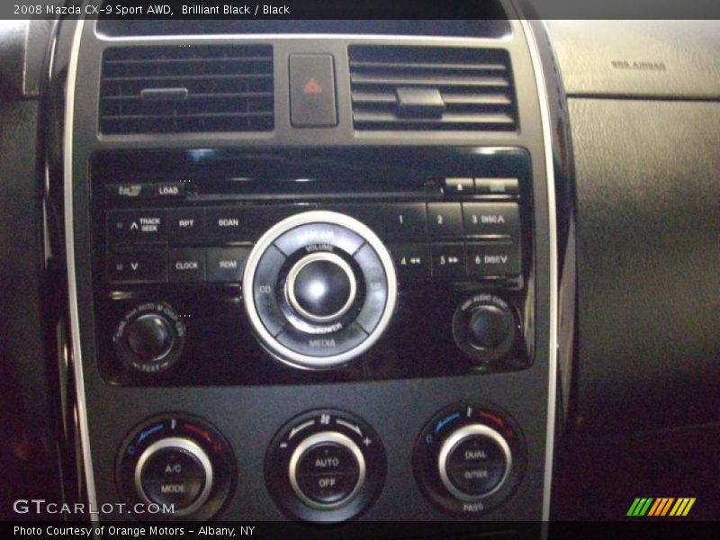 Brilliant Black / Black 2008 Mazda CX-9 Sport AWD