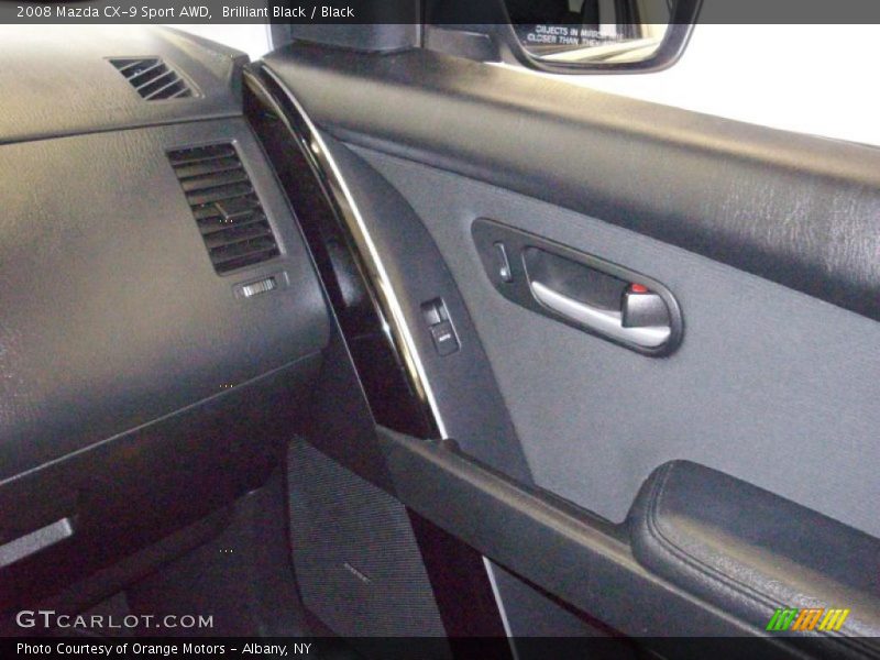 Brilliant Black / Black 2008 Mazda CX-9 Sport AWD