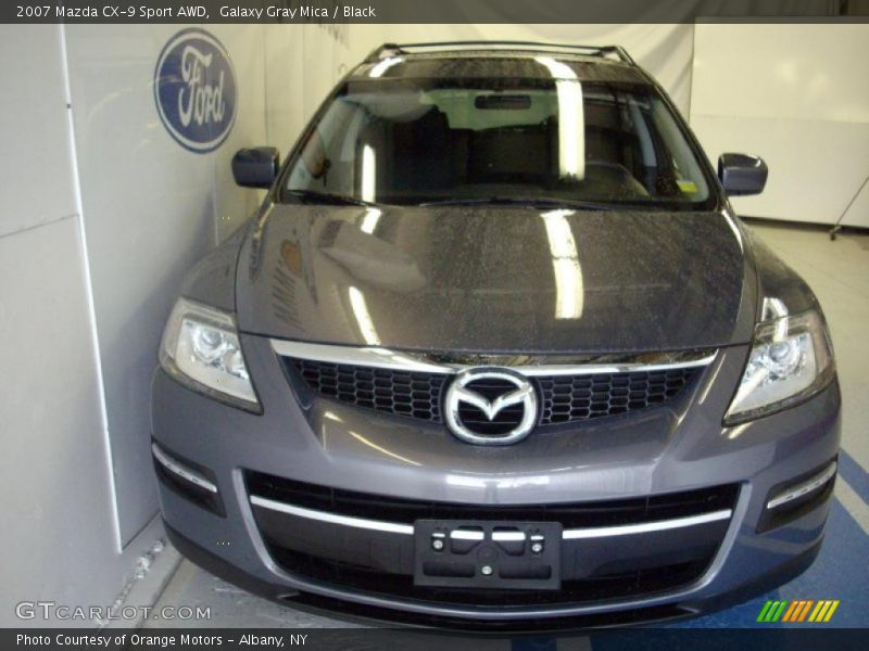 Galaxy Gray Mica / Black 2007 Mazda CX-9 Sport AWD